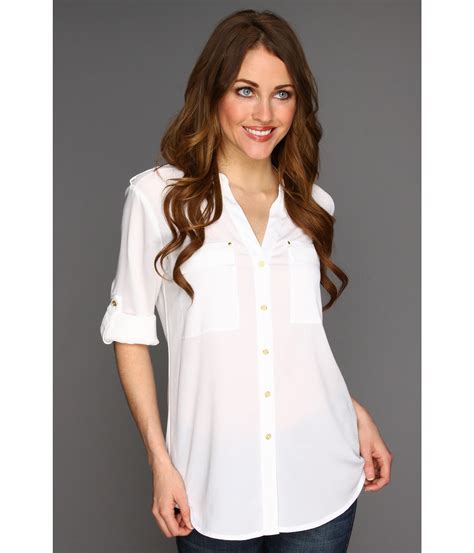 womens calvin klein blouses